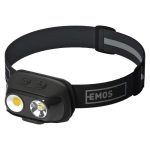   EMOS P3542 COB LED Fejlámpa tölthető P3542, 500lm, 130m, Li-pol 1200mAh