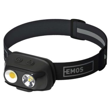 EMOS P3542 COB LED Fejlámpa tölthető P3542, 500lm, 130m, Li-pol 1200mAh