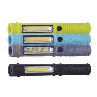 EMOS P3897 LED ZSEBLÁMPA COB+1×LED 3×AAA 16×