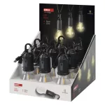 EMOS P4719 LED izzó USB tápegységgel 9db, display box