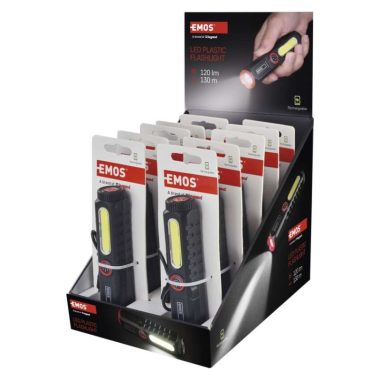 EMOS P4720  LED + COB LED ÚJRATÖLTHETŐ LÁMPA 120 lm 1 200 mAh