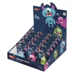 EMOS P4721 LED kulcstartó - hangos szörnyek, 18 db, display box