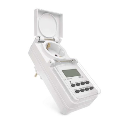 EMOS P5525N Digitális kapcsoló aljzat, kültéri, IP44