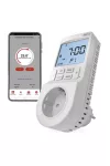 EMOS P56601SH GoSmart 2 az 1-ben konnektoros, digitális termosztát időzítő funkcióval, schuko, WiFi