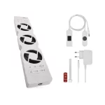   Emos P56PR1 Radiátor fűtéserősítő ventilátor MONO, fehér