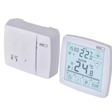 Emos GoSmart P56S11 Programozható vezeték nélküli szobatermosztát WiFi-vel Emos GoSmart P56S11 Programozható vezeték nélküli szobatermosztát WiFi-vel