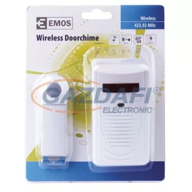 EMOS P5705 VEZETÉK NÉLKÜLI CSENGŐ AC