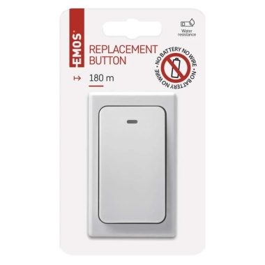 EMOS P5729T TARTALÉK NYOMÓGOMB P5729 TÍPUSÚ CSENGŐKHÖZ