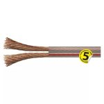 EMOS S8314 HANGSZÓRÓ VEZETÉK 2×1,50 ÁTLÁTSZÓ OFC