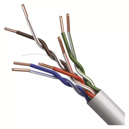 EMOS S9137 UTP kábel CAT5E PVC CCA, 100m