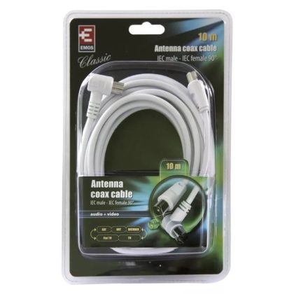  EMOS SB3110 CABLU ANTENA COAXIAL  90 ° 10M (SB3110)