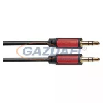 EMOS SM5001 jack kábel 3,5mm st dugó - 3,5mm st dugó 1,5m