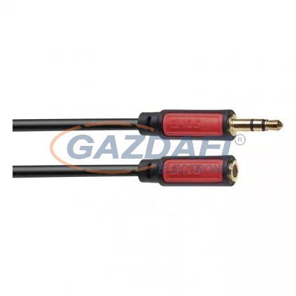 EMOS SM5105 jack kábel 3,5mm st dugó - 3,5mm st dugalj 5m