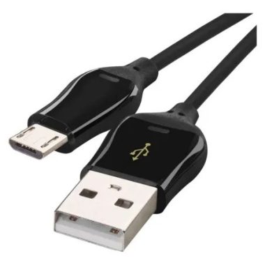 EMOS SM7004B USB 2.0 A/M-MICRO B/M 1M FEKETE CSATLAKOZÓ KÁBEL