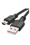 EMOS SM7009BL USB kábel 2.0 A dugó - mini B dugó 2m