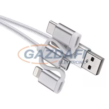 EMOS SM7052 USB-MICRO B, C, i16P, 1M EMOS SM7052 USB-MICRO B, C, i16P, 1M