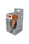 EMOS Z52311 LED izzó DECO SMOKED G95 / E27 / 4,5 W (19 W) / 180 lm / flame