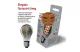 EMOS Z55311 LED izzó DECO SMOKED A60 / E27 / 4,5 W (19 W) / 180 lm / flame