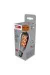 EMOS Z57311 LED izzó DECO SMOKED ST64 / E27 / 4,5 W (19 W) / 180 lm / flame