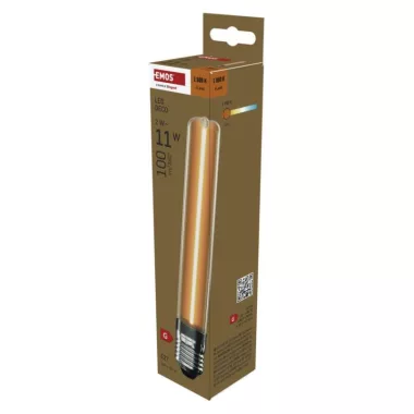 EMOS Z5AI01 LED izzó DECO T30 / E27 / 2 W (11 W) / 100 lm / flame