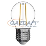  EMOS Z74245 LED Filament Izzó MINI GL 2W(25W) 250lm E27 WW A++