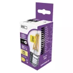   EMOS ZF1140 LED filament fényforrás kisgömb  6W(60W) 810lm E27 WW