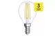EMOS ZF1240 LED filament fényforrás kisgömb  6W(60W) 810lm E14 WW