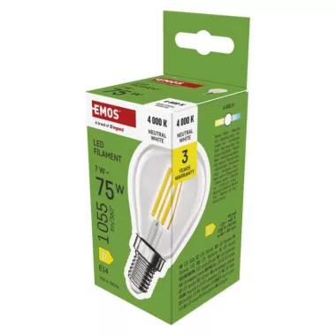 EMOS ZF1D53 LED IZZÓ FLM MINI GL 7W(75W) 1055lm E14 NW