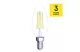 EMOS ZF3240 LED filament fényforrás gyertya 6W(60W) 810lm E14 WW