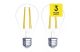 EMOS ZF5140.2 LED filament fényforrás A60 5,9W(60W) 806lm E27 WW 2PC