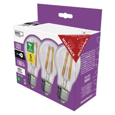 Emos ZF5158.3  LED izzó Filament A CLASS A60 / E27 / 5 W (75 W) / 1 060 lm / természetes fehér