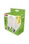 Emos ZF5D42.2 LED izzó Filament A60 / E27 / 5,9 W (60 W) / 806 lm / Meleg fehér