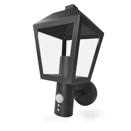   Emos ZGB040P LED kerti fali lámpa szürkületérzékelővel, 19,8 x 15 x 29,8 cm, 1 x E27, 15 W