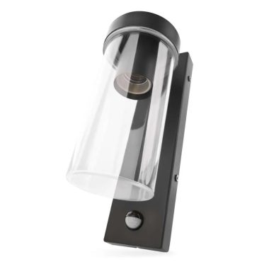 Emos ZGC040P  LED kerti fali lámpa szürkületérzékelővel, 12,8 x 8 x 27 cm, 1 x E27, 15 W