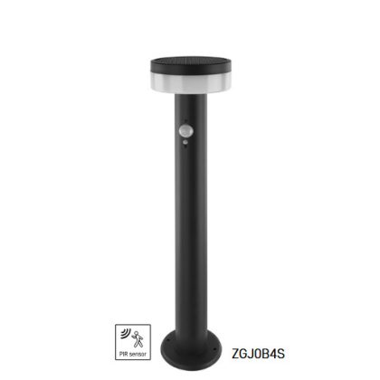 Emos ZGJ0B4S kültéri oszlop lámpa PIR-érzékelővel, 12,5 x 12,5 x 50 cm