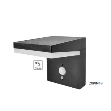 Emos ZGK044S Kültéri falra szerelhető lámpa  beépített PIR érzékelővel, 10,7 x 15,4 x 13 cm