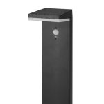 Emos ZGK0B4S LED napelemes kerti lámpa szürkületérzékelővel VEREA, 10,7 x 15,4 x 50 cm