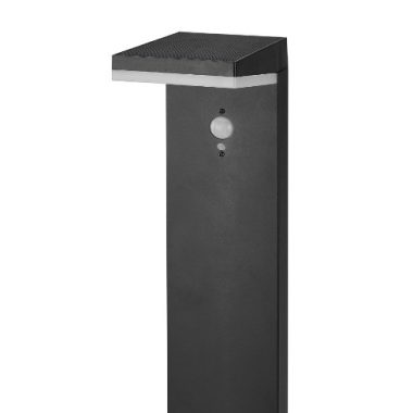 Emos ZGK0B4S LED napelemes kerti lámpa szürkületérzékelővel VEREA, 10,7 x 15,4 x 50 cm