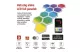 EMOS ZIW22AR GoSmart LED-es lámpatest Hexagon, indító készlet, 10 rész, 19 W, RGBIC dimmelhető, WiFi