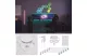 EMOS ZIW22AR GoSmart LED-es lámpatest Hexagon, indító készlet, 10 rész, 19 W, RGBIC dimmelhető, WiFi
