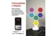 EMOS ZIW426R GoSmart LED asztali lámpa Hexagon fehér, 6 részből álló, RGBIC dimmelhető, WiFi - 4
