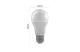 EMOS ZL4206 LED FÉNYFORRÁS CLS A60 3×DIMM 11,5W WW
