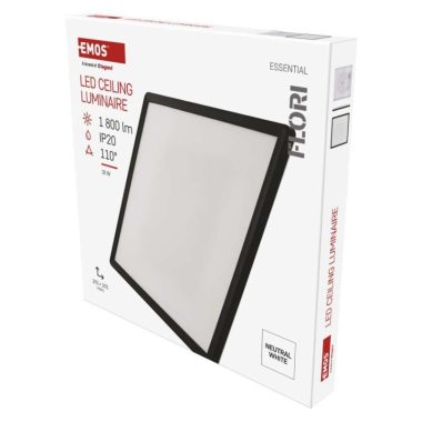 EMOS ZM1406 LED FELÜLETI LÁMPA FLORI 18W 1800LM NW IP20