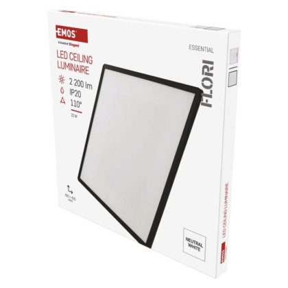 EMOS ZM1407 LED FELÜLETI LÁMPA FLORI 22W 2200LM NW IP20