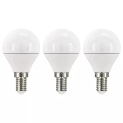   EMOS ZQ1221.3 LED fényforrás classic kisgömb 6W E14 470lm 4000K 230V A+ 3db