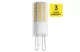 EMOS ZQ9D32 LED izzó Classic JC / G9 / 4,3 W (48 W) / 600 lm / Meleg fehér