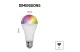 EMOS ZQW516R LED izzó GoSmart A65 / E27 / 14 W (94 W) / 1 400 lm / RGB / dimmelhető / WiFi