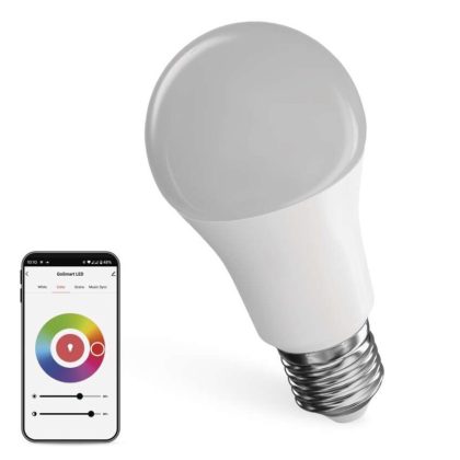   EMOS ZQZ515R LED izzó GoSmart A60 / E27 / 11 W (75 W) / 1 050 lm / RGB / dimmelhető / Zigbee