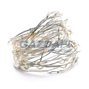 EMOS ZY1427T karácsonyi fényfüzér NANO 10M, 100LED IP44, EZÜST VEZETÉK, időzítő, hideg fehér EMOS ZY1427T karácsonyi fényfüzér NANO 10M, 100LED IP44, EZÜST VEZETÉK, időzítő, hideg fehér