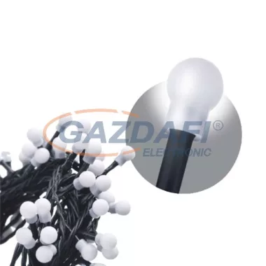 EMOS ZY1604T karácsonyi fényfüzér CHERRY 48M, 480LED, IP44, időzítő, hideg fehér EMOS ZY1604T karácsonyi fényfüzér CHERRY 48M, 480LED, IP44, időzítő, hideg fehér